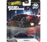Hot Wheels Premium Fast & Furious BMW M5 E60 | Véhicule moulé sous pression 1:64 pour collectionneurs, inspiré des films Fast & Furious, JHW62