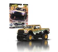 Hot Wheels Voiture tout-terrain 17 Ford F150 Raptor Premium Car Culture métal pneus Real Riders 1/64