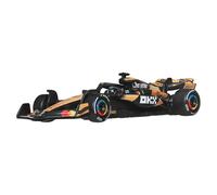 Hot Wheels Premium Formule 1® McLaren Formula 1 Team #3 véhicule moulé sous pression à l’échelle 1:64 à collectionner avec pneus Real Riders et carrosserie et châssis en métal/métal, JBM25
