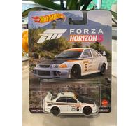 Hot Wheels Modèle die-cast Forza Horizon 5 Mitsubishi Lancer Evolution VI 1/64 6cm HCP11