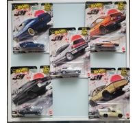 Hot Wheels Premium Japan Historics 5 Full Set of 5 Cars Mattel neuf scellé