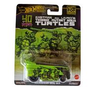 Hot Wheels Premium Mtant Ninja Turtles Volkswagen Autobus Drag Pop Culture HXD63
