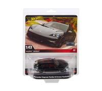 Hot Wheels Premium Porsche Taycan Turbo S Cross Turismo, voiture à l'échelle 1:4