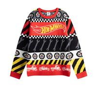 Hot Wheels - Pull Noël TYRE & SPANNER FAIRISLE - Homme (NS9097)