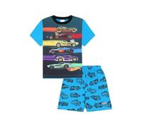 Hot Wheels Pyjama court pour garçons Cars Pjs pour enfants, bleu, 4-5 ans