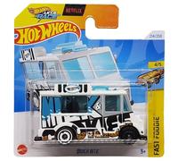 Hot Wheels Quick Bite - Fast Foodie 4/5 - HTB48 - Carte courte - Netflix Let's Race - Foodtruck - Mattel 2024-1:64