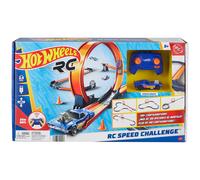 Hot Wheels R/C Hot Wheels-Circuit Records de Vitesse-Voiture 1/64 et 30 éléments