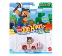 Hot Wheels Racerverse Minecraft Steve Character Car, collection 2025, véhicule moulé sous pression