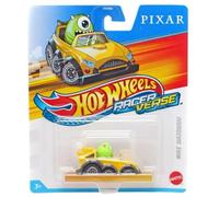 Hot Wheels RacerVerse Voiture : Mike Wazowski (Monsters Inc.) - Vert, 16,5 cm, unisexe, à partir de 3 ans