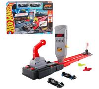 Hot Wheels Coffret de course Race Formule 1 Piste Grille de Départ – 2 voitures F1 métal 1/64 JKM88