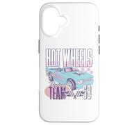 Hot Wheels Racing Team 68 Voiture Convertible Bleu Coque pour iPhone 16