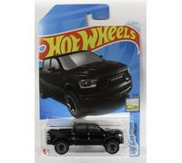 Hot Wheels Ram 1500 Rebel 2020 (Noir) 3/10 Factory Fresh Camion moulé sous pression