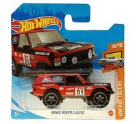 Hot Wheels - Range Rover Classic - HW Hot Trucks 10/10 - GRX34 - Short Card - Land Rover - Michelin - Castrol - Hella - Mattel 2021