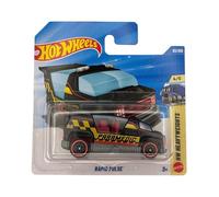 Hot Wheels Rapid Pulse - JJJ46 - HW Heavyweights 4/5 - Carte courte - Noir - Véhicule d'intervention Paramedic - Mattel 2026 (83/250) - 1:64