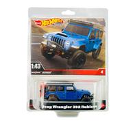 Hot Wheels Real Riders Wrangler 392 Rubicon Bleu HMD46 échelle 1/43