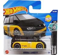 Hot Wheels - Renault Espace F1 - HW Modified 5/5 - JBB76 - Carte courte - Noir Jaune - Mattel 2025 - Modèle Renault sous licence - 1:64
