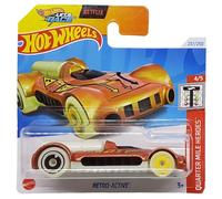 Hot Wheels - Retro Active - Quarter Mile Heroes 4/5 - HTB86 - Carte courte - Netflix Let's Race - Mattel 2024-1:64