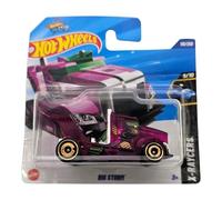Hot Wheels Rig Storm Véhicule moulé sous pression Violet Collection Treasure Hunt 110/250 avec étui de protection