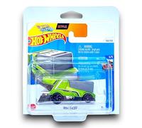 Hot Wheels Rink Racer (vert, argent et noir) 5/5 HW Ride-Ons - 2024-168/250 (carte courte) - Comprend un étui de protection KLAS Car Keeper - HTF11