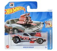 Hot Wheels Rodger Dodger - HW Celebration Racers 5/10 - HRY99 - Carte courte - Gris - Mattel 2024-1:64
