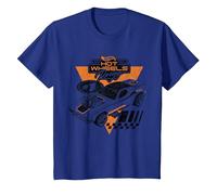 Hot Wheels - Rodger Dodger Racing T-Shirt, Enfant, Bleu Royal, 10 Ans