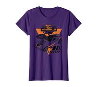 Hot Wheels - Rodger Dodger Racing T-Shirt, Femme, Violet, 3XL
