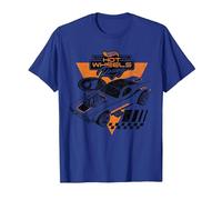 Hot Wheels - Rodger Dodger Racing T-Shirt, Homme, Bleu Royal, M