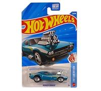 Hot Wheels Rodger Dodger [Teal] Véhicule jouet moulé sous pression sous pression 2/5, 19/250, échelle 1:64