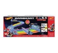 Hot Wheels - Route Arc-en-ciel Mario Kart - Circuit / Petite Voiture - Enfant - Dès 4 ans
