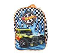 Hot Wheels Sac à dos d'écolier léger et durable Motif voiture de course pour garçons
