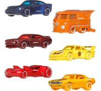 Hot Wheels - Coffret Pantone JNK94 - Voitures et van en métal moulé à l'échelle 1/64