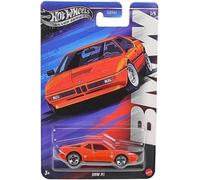 Hot Wheels Série Silver BMW M1 [Orange] 1/5, GRT01, Véhicule moulé sous pression à l'échelle 1:64