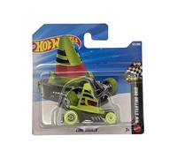 Hot Wheels - Shaker conique - JJM04 - TH - Treasure Hunt - HW Starting Grid 8/10 - Vert fluo - Modèle fantaisie - Mattel 2026 (122/250) - 1:64