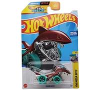 Hot Wheels Shark Bite Maroon HW Mega Bite 3/5 Modèle de voiture moulé sous pression