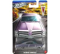 Hot Wheels Silver Series '65 Pontiac Bonneville [Violet] GRT01 Véhicule jouet moulé sous pression 3/5, échelle 1:64