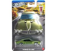 Hot Wheels Silver Series '70 Pontiac GTO Judge [Vert] Véhicule jouet moulé sous pression 4/5, échelle 1:64