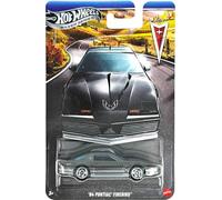 Hot Wheels Silver Series '84 Pontiac Firebird [Noir] Véhicule jouet moulé sous pression à l'échelle 1/5, 1:64