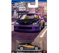 Hot Wheels Silver Series '99 Honda Civic Type R (EK9) [Violet] Compact Kings 2/5, échelle 1:64