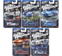 Hot Wheels Silver Series Graphic Remix Fast & Furious Premium Die Cast Car Asst.