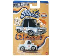 Hot Wheels – Voiture miniature Silver Series Gulf Toon'd 83 Chevy Silverado