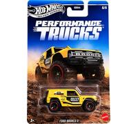 Hot Wheels Silver Series Performance Trucks Ford Bronco R [Jaune] Échelle 5/5-1:64 Véhicule jouet moulé sous pression