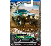 Hot Wheels Silver Series Toyota Land Cruiser 80 [vert] Véhicule moulé sous pression à l'échelle 4/5, 1:64