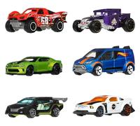Hot Wheels Silver Series Véhicule moulé sous pression 6-Pack 1/64 Legends Mattel