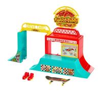 Hot Wheels Skate Coffret Burger Spot avec fingerboard et chaussures