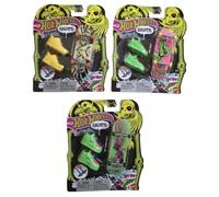 Hot Wheels SKEL-Rad Sky Shredder, Radiant Bones, Lot de 3 touches, Skate Tony Hawk
