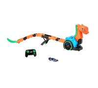 Hot Wheels Slither ‘N Strike RC, Serpent Télécommandé | Inclut véhicule en métal, lanceur et transporteur, 82 cm, Série Netflix, Recharge via USB, JGD11