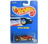 Hot Wheels Speed Shark, All Blue Card [Noir] #113