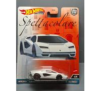 Hot Wheels Modèle Die-cast Lamborghini Countach LPI 800-4 – Échelle 1:64 7 cm Premium Real Riders