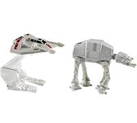 Hot Wheels - Star Wars - DML94 - AT-AT vs Rebel Snowspeeder - 2 Véhicules Miniature Die Cast