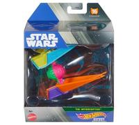 Hot Wheels Star Wars Starships, Tie Interceptor Prototype Ships #16, véhicule moulé sous pression à l'échelle 1:50